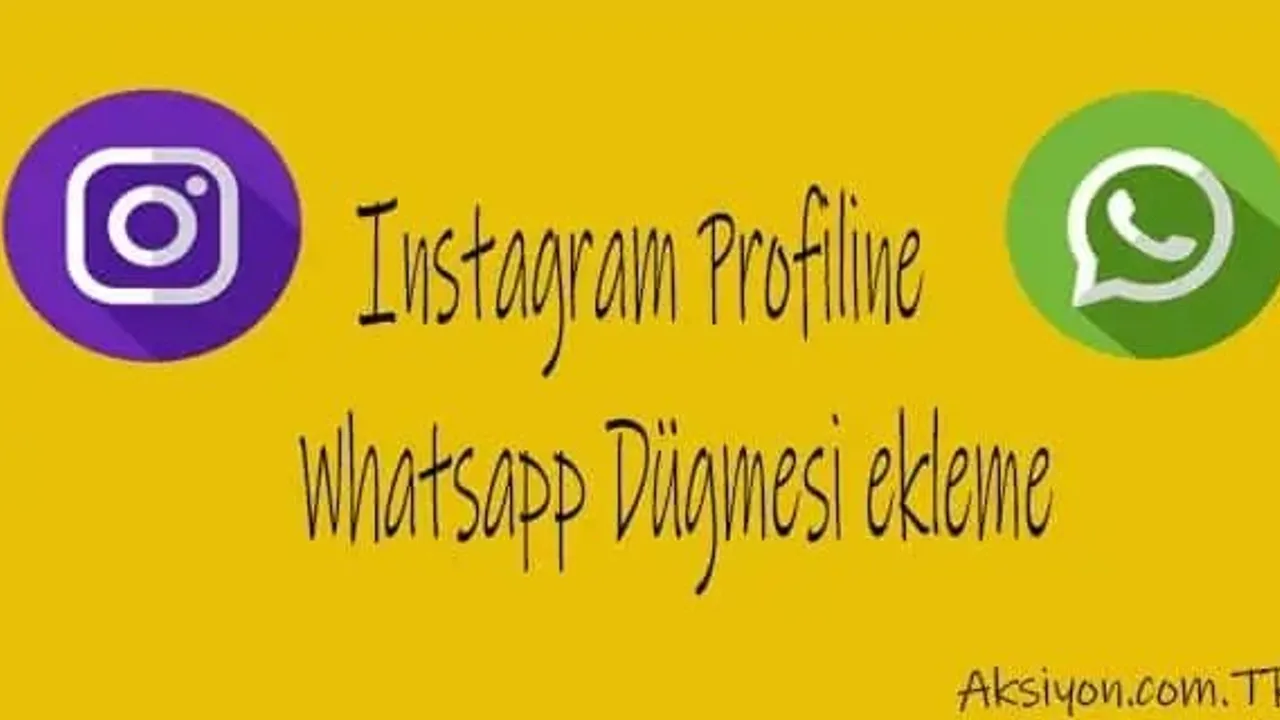 İnstagram’a WhatsApp Sohbet Linki Ekleme