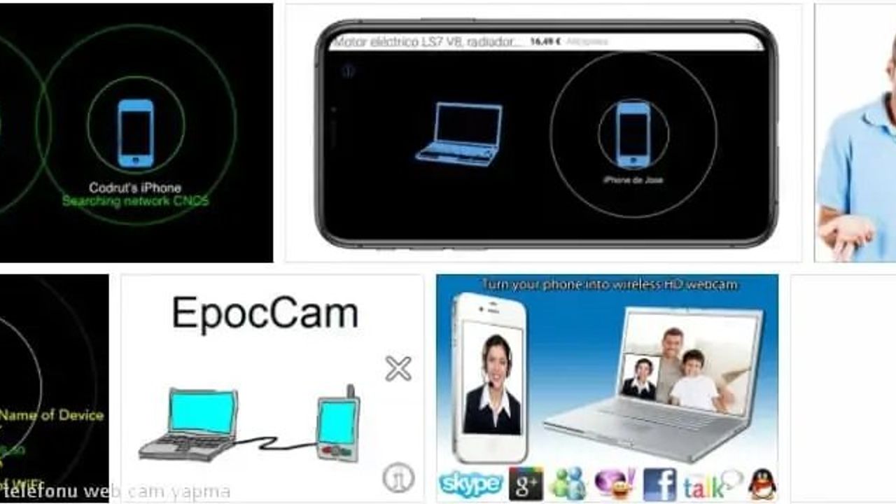 iPhone Webcam Olarak Kullanma