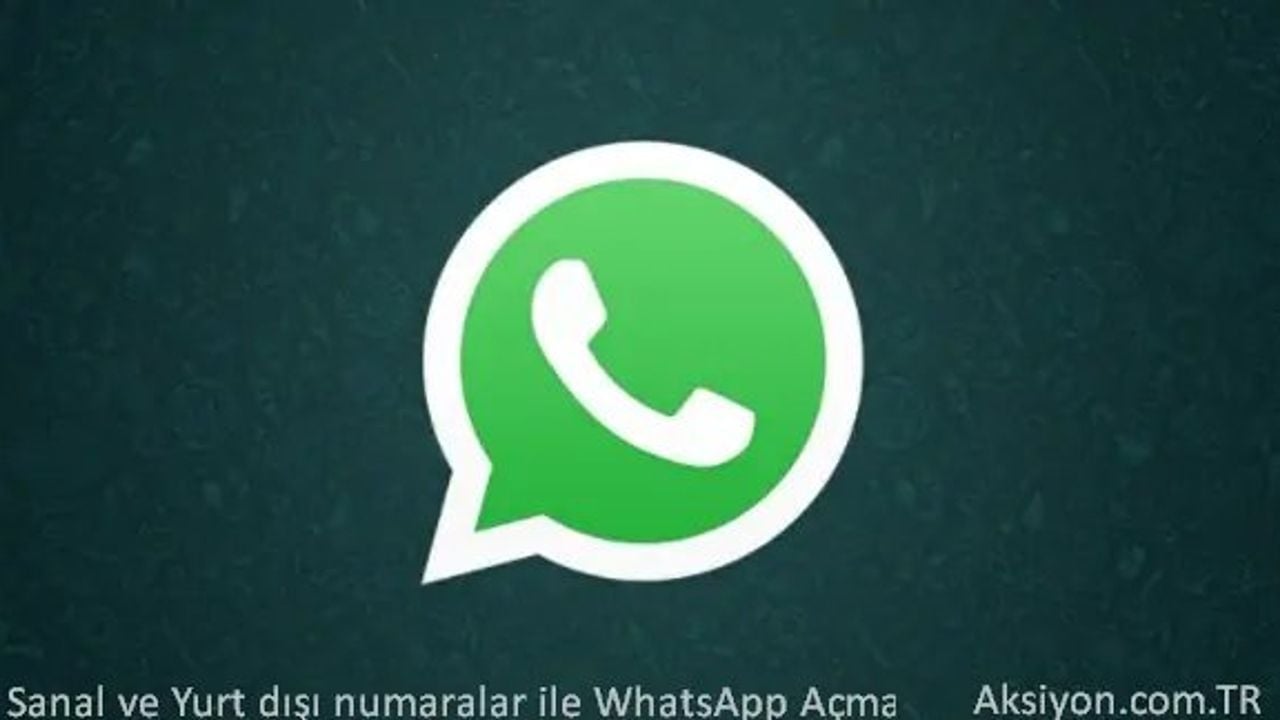 Sanal ve Yurt dışı numaralar ile WhatsApp Açma