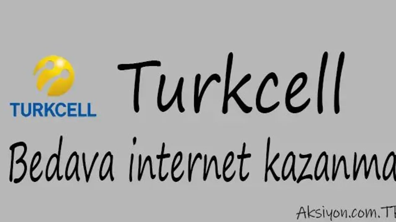 Turkcell Bedava İnternet Kazanma Yöntemleri