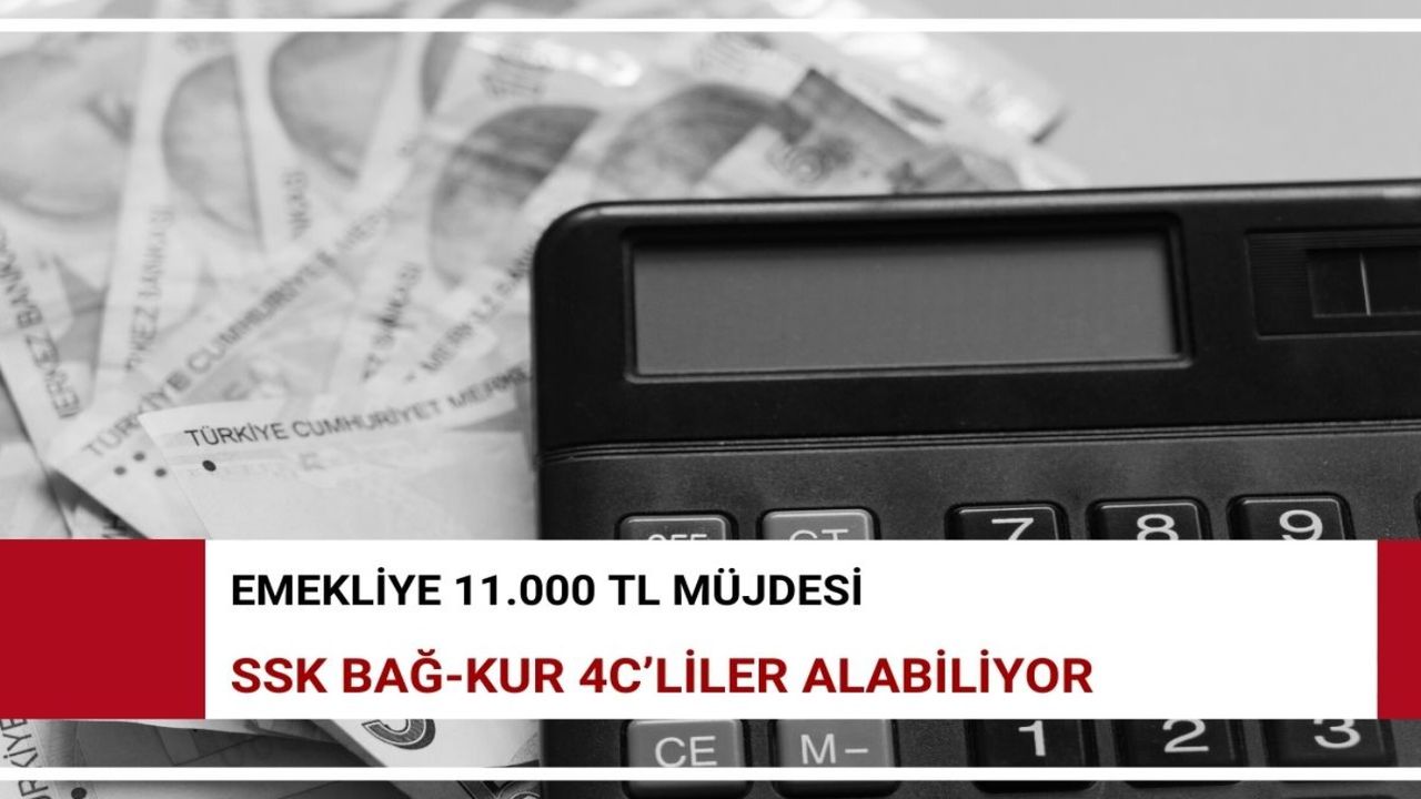 7.500 TL emekli maaşı alan SSK BAĞ-KUR’luya müjde! Çil çil 11.000 TL ödeniyor