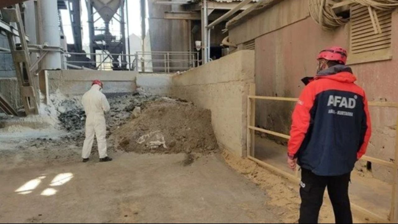 Bolu’da çimento fabrikasında patlama