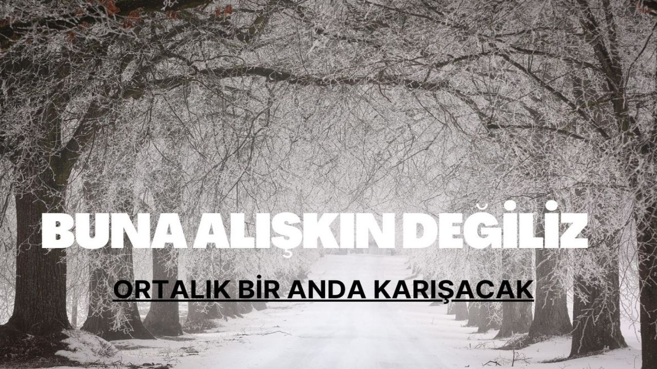 Çarşamba ortalık karışacak  Atkı bereleri kuşanın Cemrelerin düşme tarihleri bile ertelenecek İstanbul, İzmir, Ankara için ürkütücü açıklama