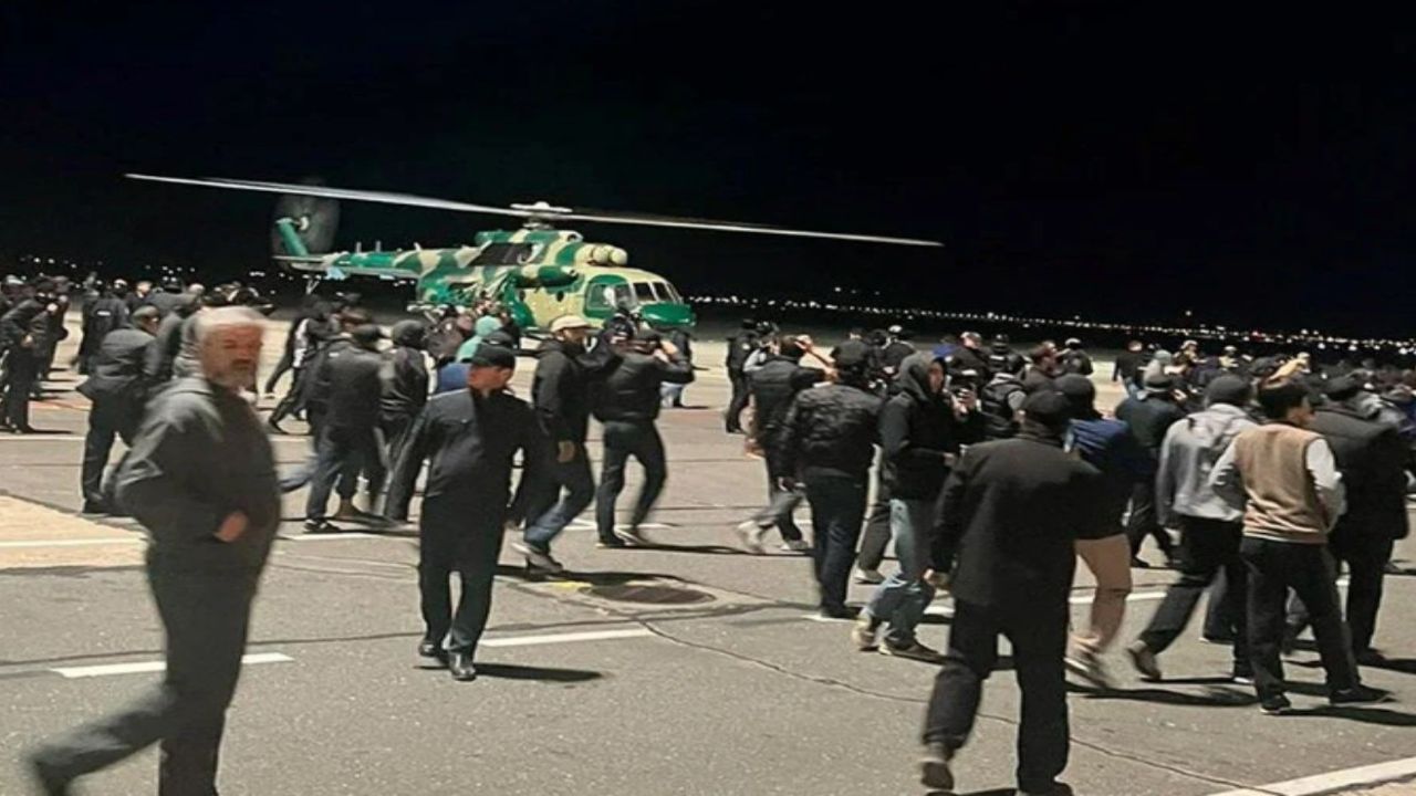 Dağıstan’da Filistin yanlıları İsrail uçağına saldırdı: 20 yaralı, 60 gözaltı 