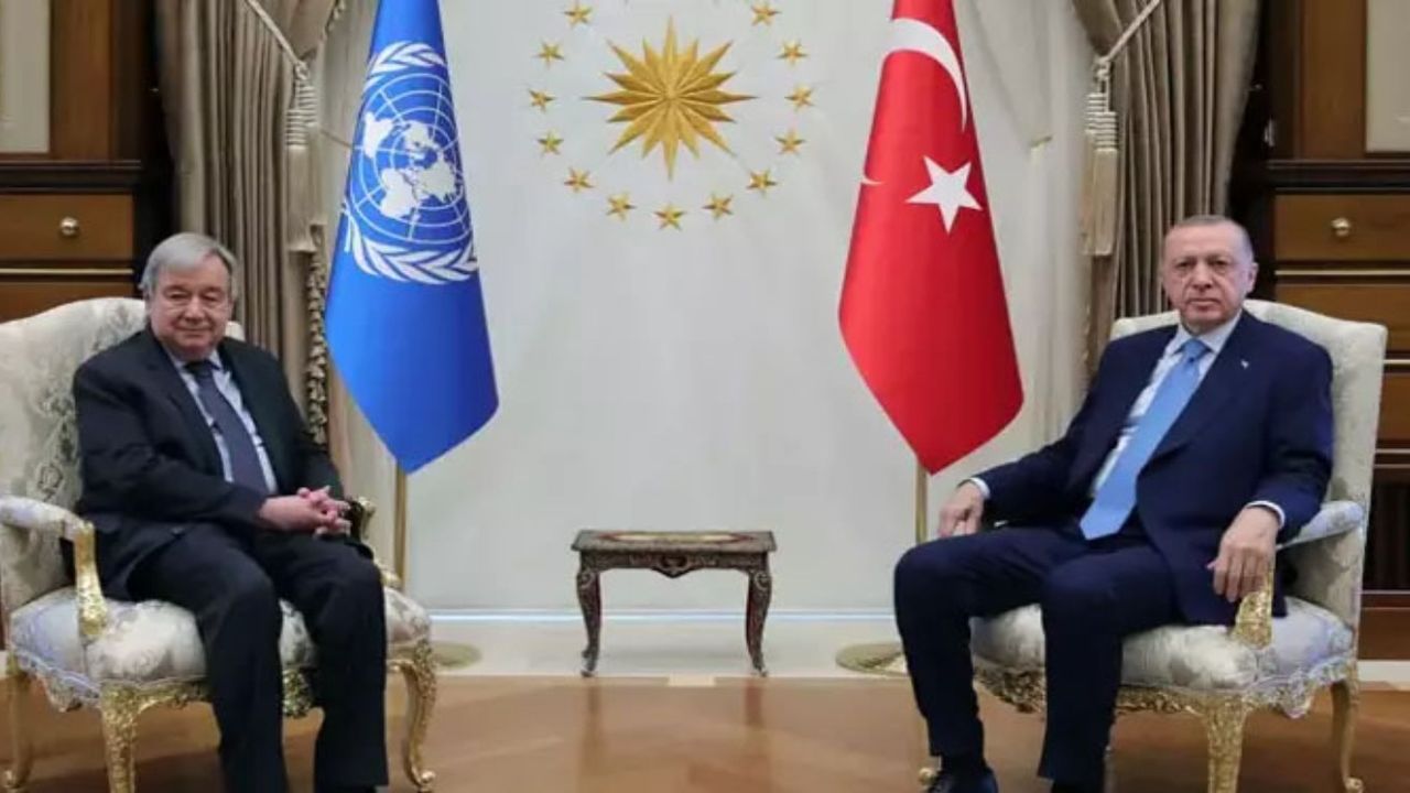 Erdoğan-Guterres görüşmesi: İsrail-Filistin krizine çözüm arayışı