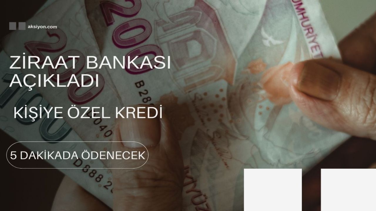  Fellik fellik para aramayın! Ziraat Bankası ilaç gibi gelecek kampanyayı açıkladı! Tam 50.000 TL verecek