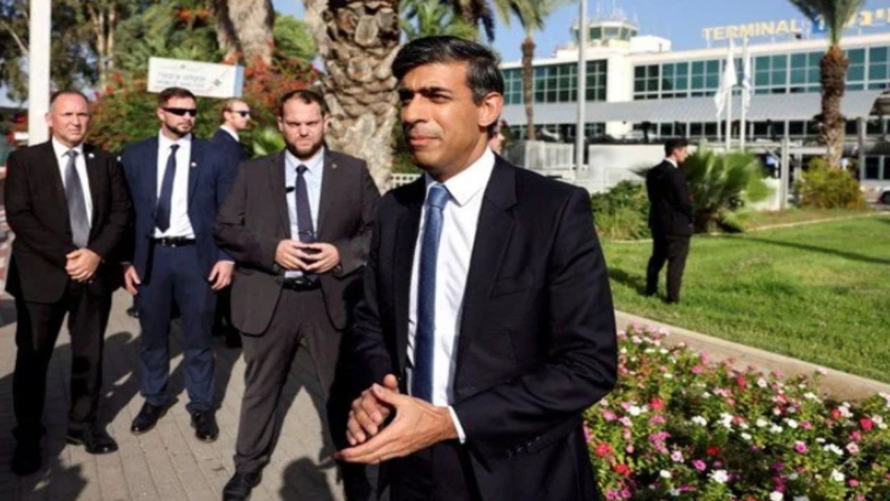 İngiltere Başbakanı Sunak’tan İsrail’e ‘destek’ ziyareti