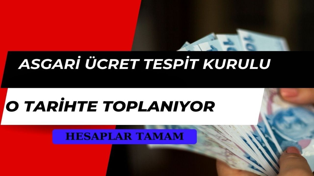 SON DAKİKA Asgari ücret gelişmesi! Ufukta 16.000 TL gözükecek gibi O tarihte başlıyor