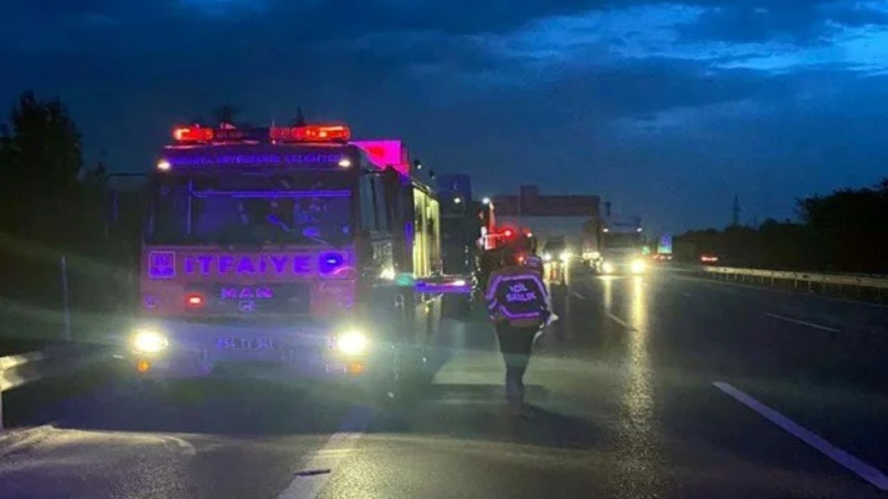 Tem’de kamyonların çarpışması: 1 ölü