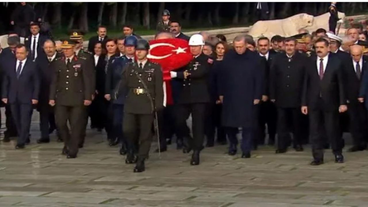 Atatürk’ün ardından 85 yıl: Devlet erkanı Anıtkabir’de