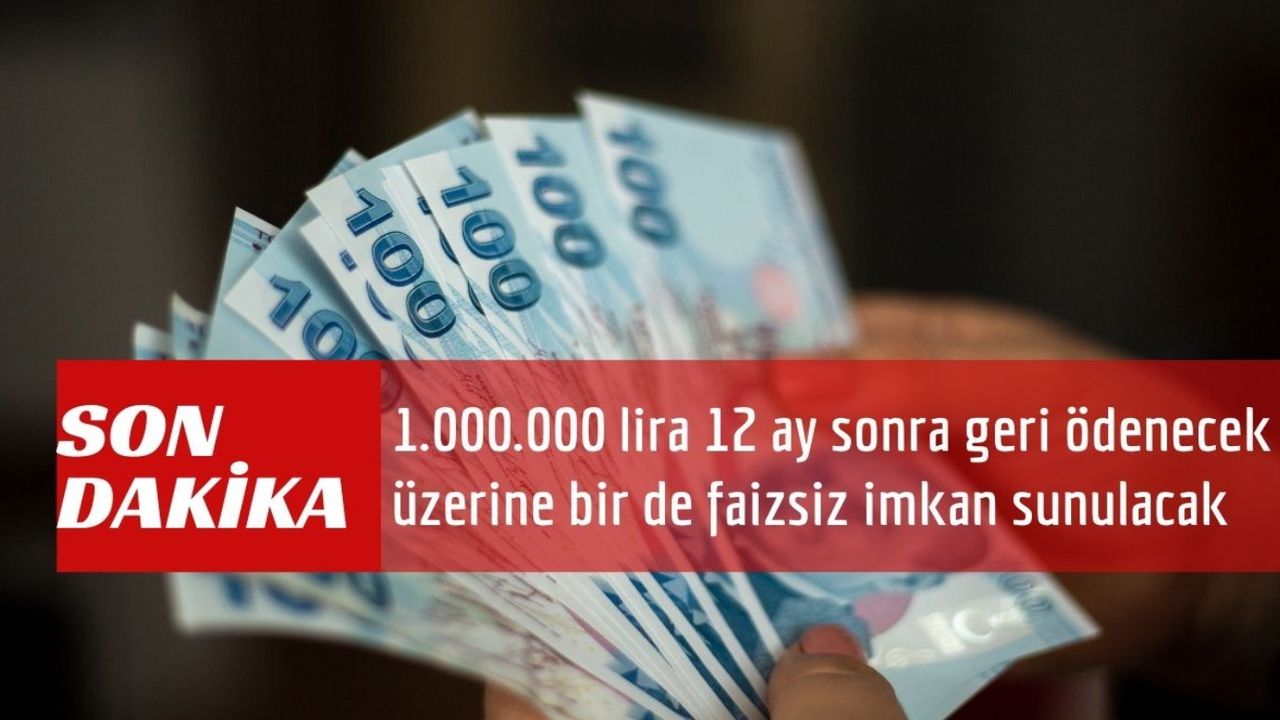 Bakan Kacır'dan MÜJDE! Her KOBİ afetzedeye 1 milyon Lira 12 ay ertelemeli ve sıfır faizli verilecek 
