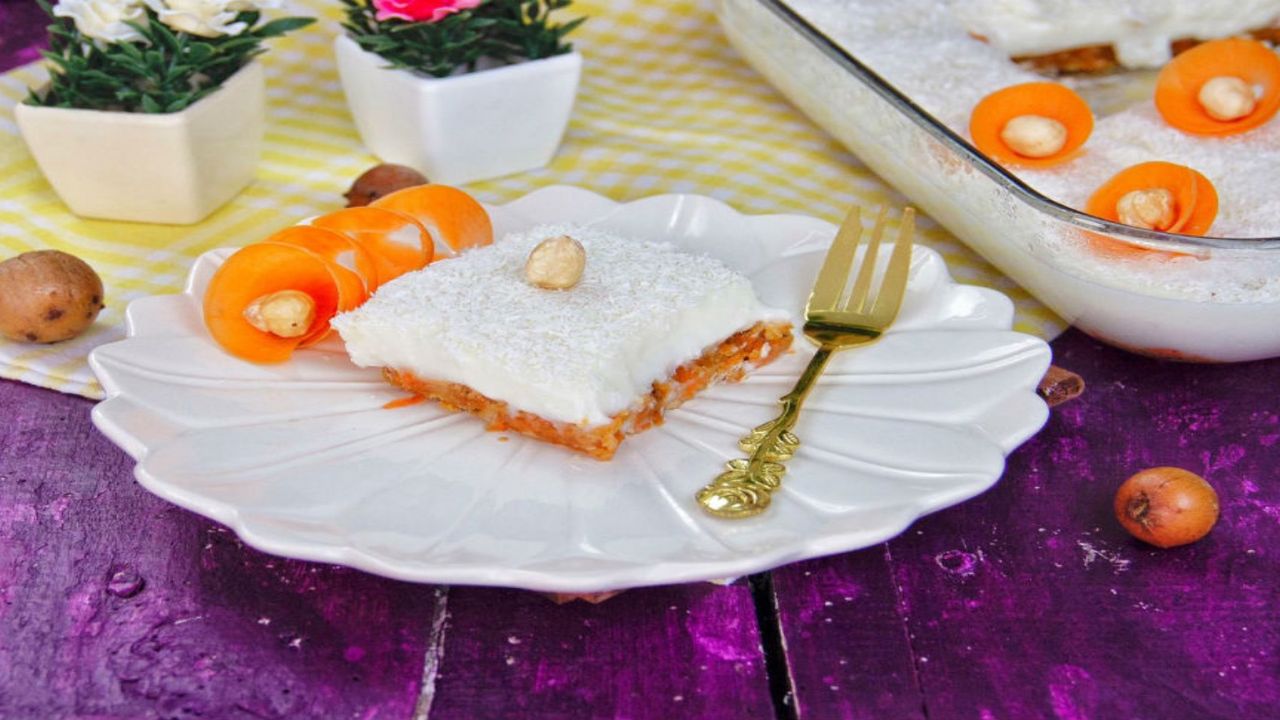 Fırınınızı çalıştırmadan 10 dakikada tatlınız hazır! Havucunuz varsa gerisini düşünmeyin 