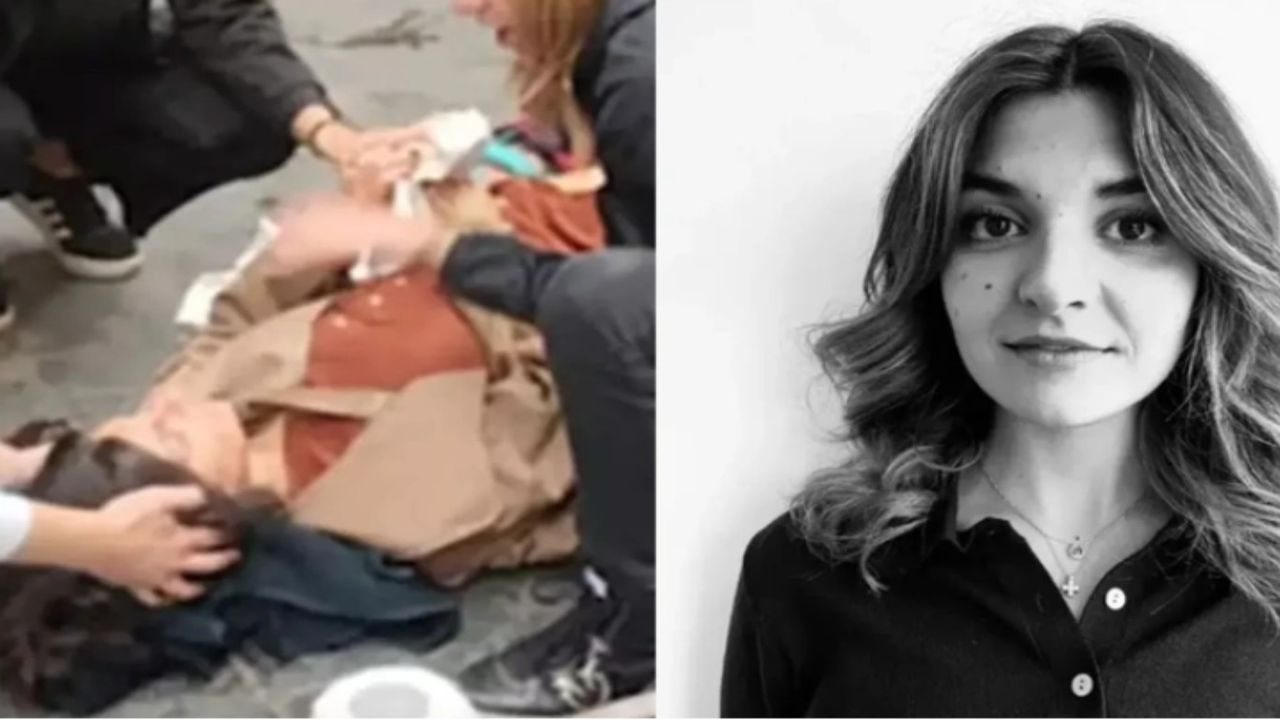 İnanması imkansız olay! Hamile kadının kafasına köpek düştü