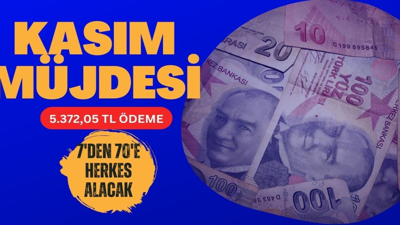 Merkez Bankası Açıkladı! 5.372,05 TL ödeme Kasım ayı MÜJDESİ oldu 