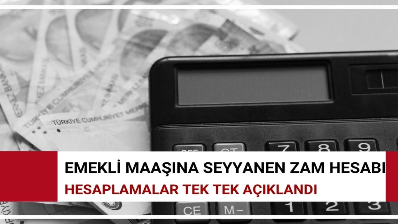 Ocak Emekli maaş zammına Seyyanen Zam uygulaması! Hedefler beliriyor