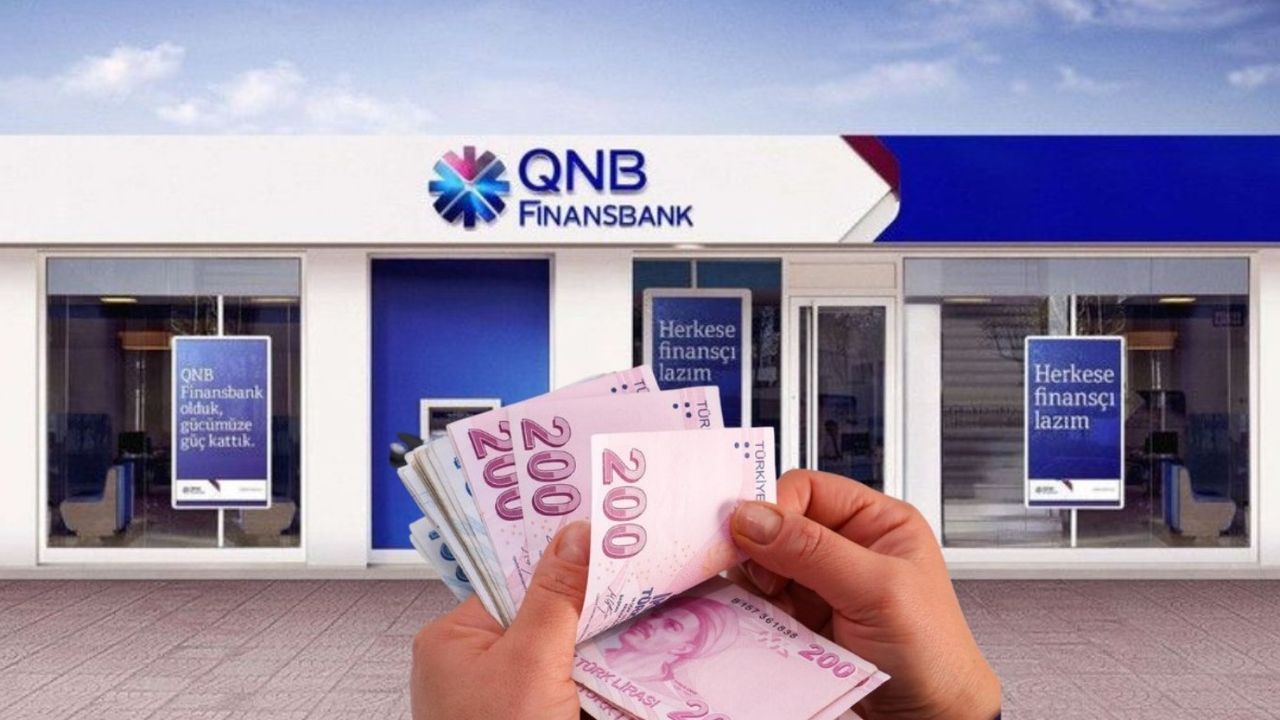 Tek SMS ile 10.000 TL kredi alabilirsiniz! QNB Finansbank'tan nakit derdini bitiren kampanya
