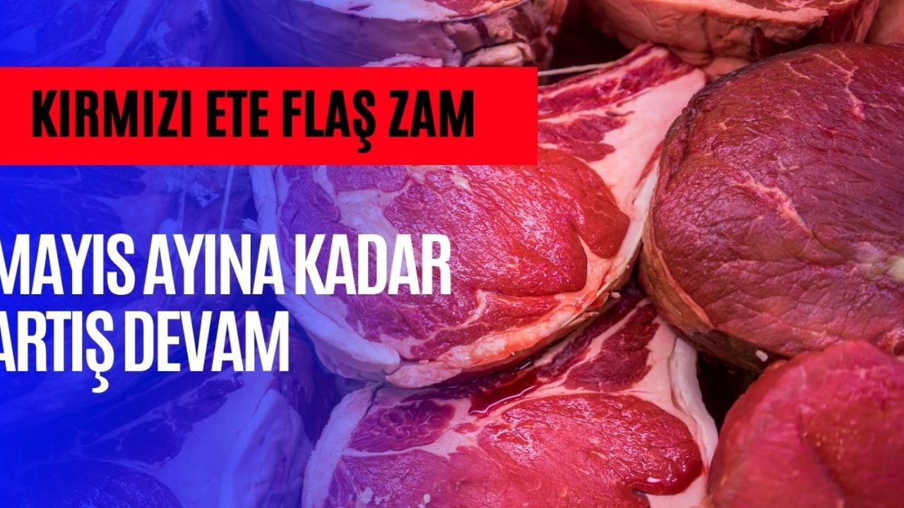  Vatandaşın sofrasından kırmızı eti tamamen kaldıracak ZAM! Kırmızı ete 45 TL zam yapıldı