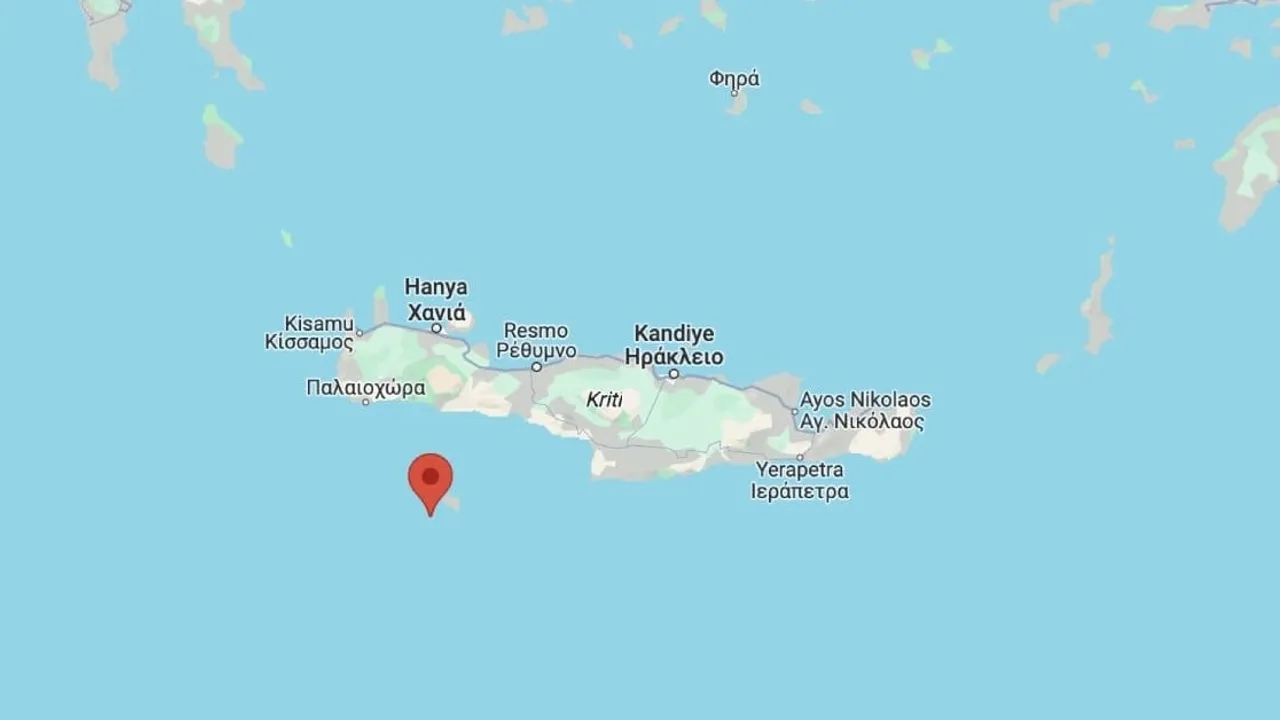 Akdeniz'de Girit Adası Yakınlarında Deprem! Türkiye'de Hissedildi