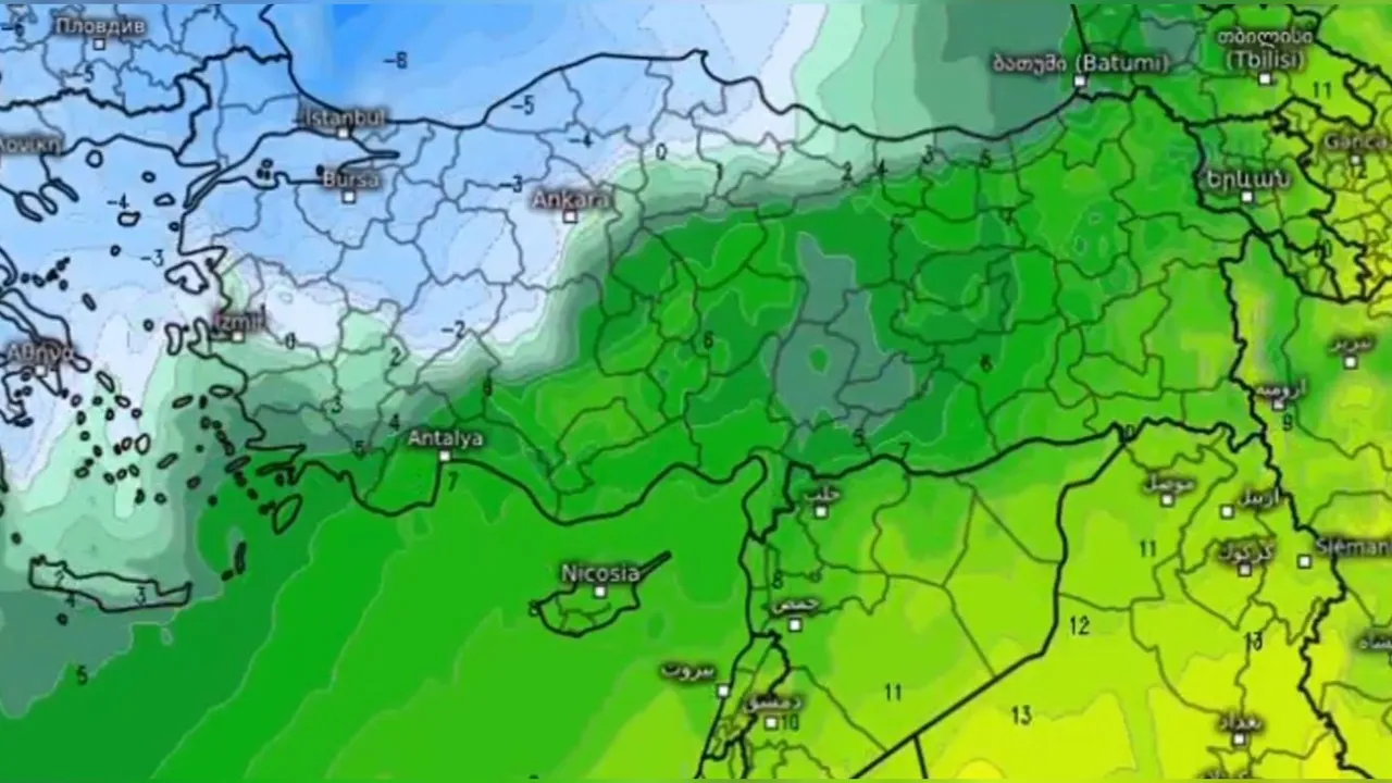 Bu tarihe dikkat! Kar geliyor: İstanbul, Bursa, Kocaeli, Sakarya, Bolu, Kastamonu, Eskişehir, Kütahya, Düzce, Ankara için son uyarı