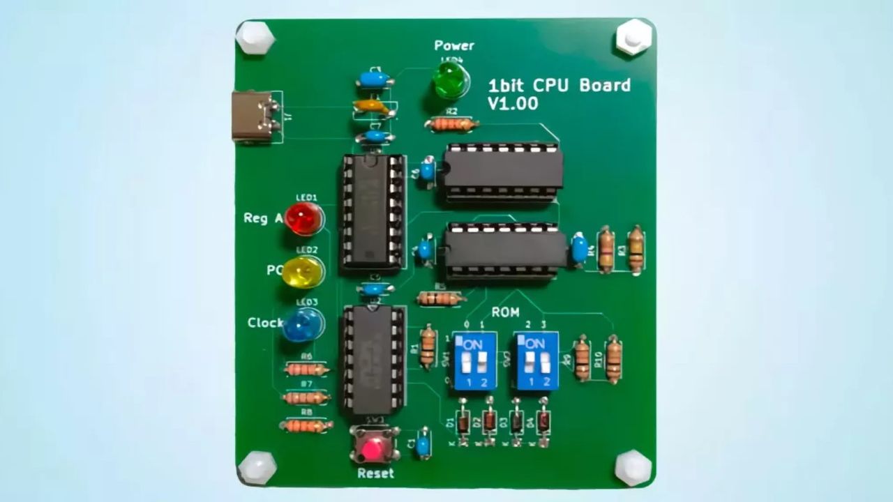 Bu ultra düşük kaliteli 1-bit DIY bilgisayar piyasaya çıkar çıkmaz tükendi!
