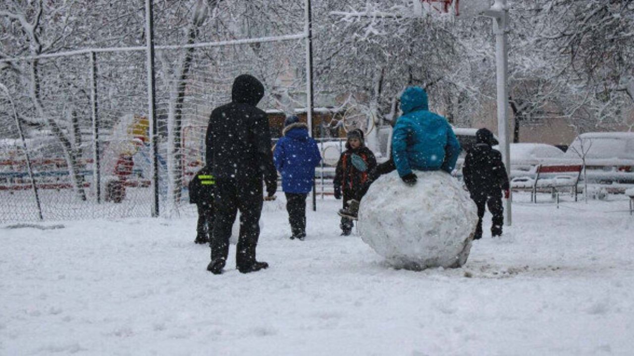 Eğitime kar engeli! Kar esareti okulları tatil ettirdi