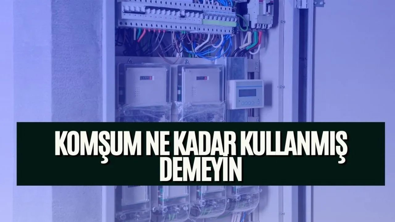 EPDK açıkladı! Elektrik faturanızı ve komşularınızın kullanımını anlık takip edeceksiniz