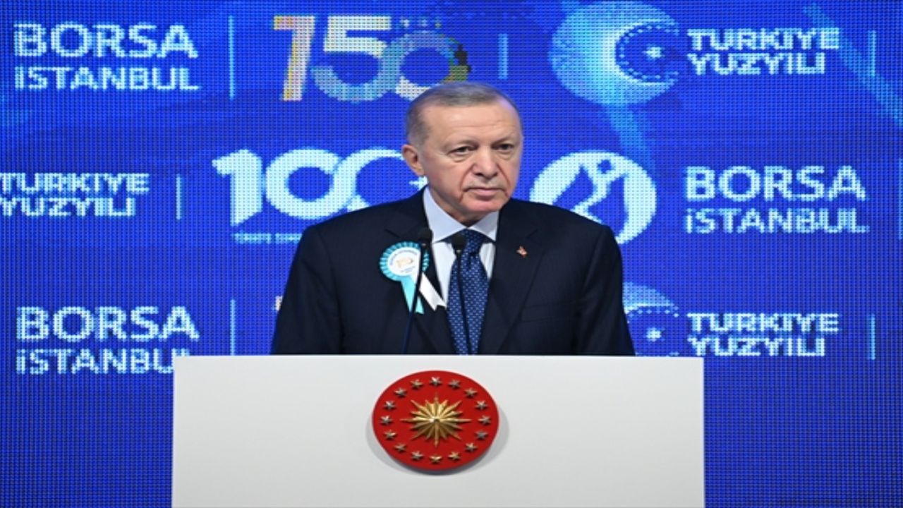 Erdoğan’dan Borsa İstanbul’a 150. yıl mesajı: Manipülasyonlara geçit vermeyeceğiz
