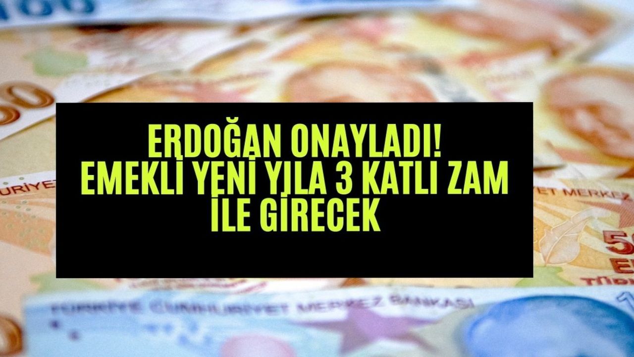 Erdoğan ONAYLADI! 4A, 4B EYT'li yeni yıla 3 katlı zam ile girecek! 