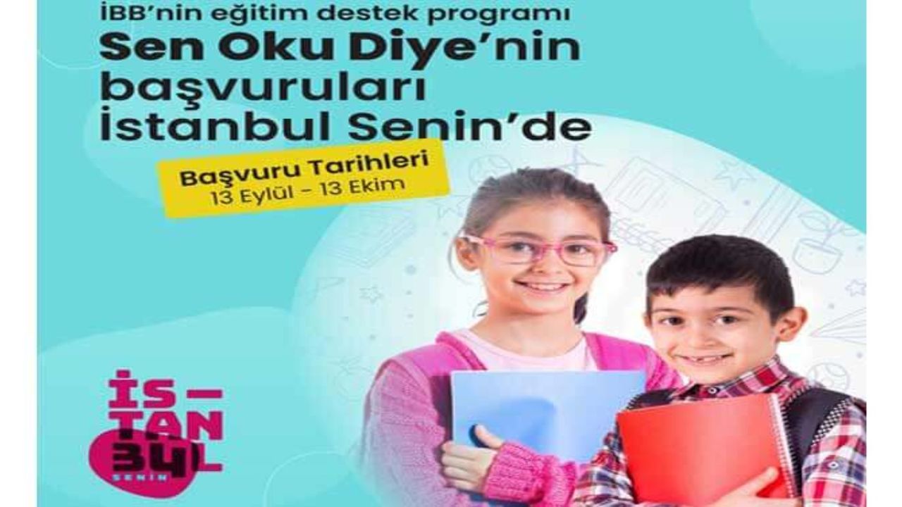İlk- orta ve lise dengi okuyan öğrencilere DEV destek! İBB DUYURDU