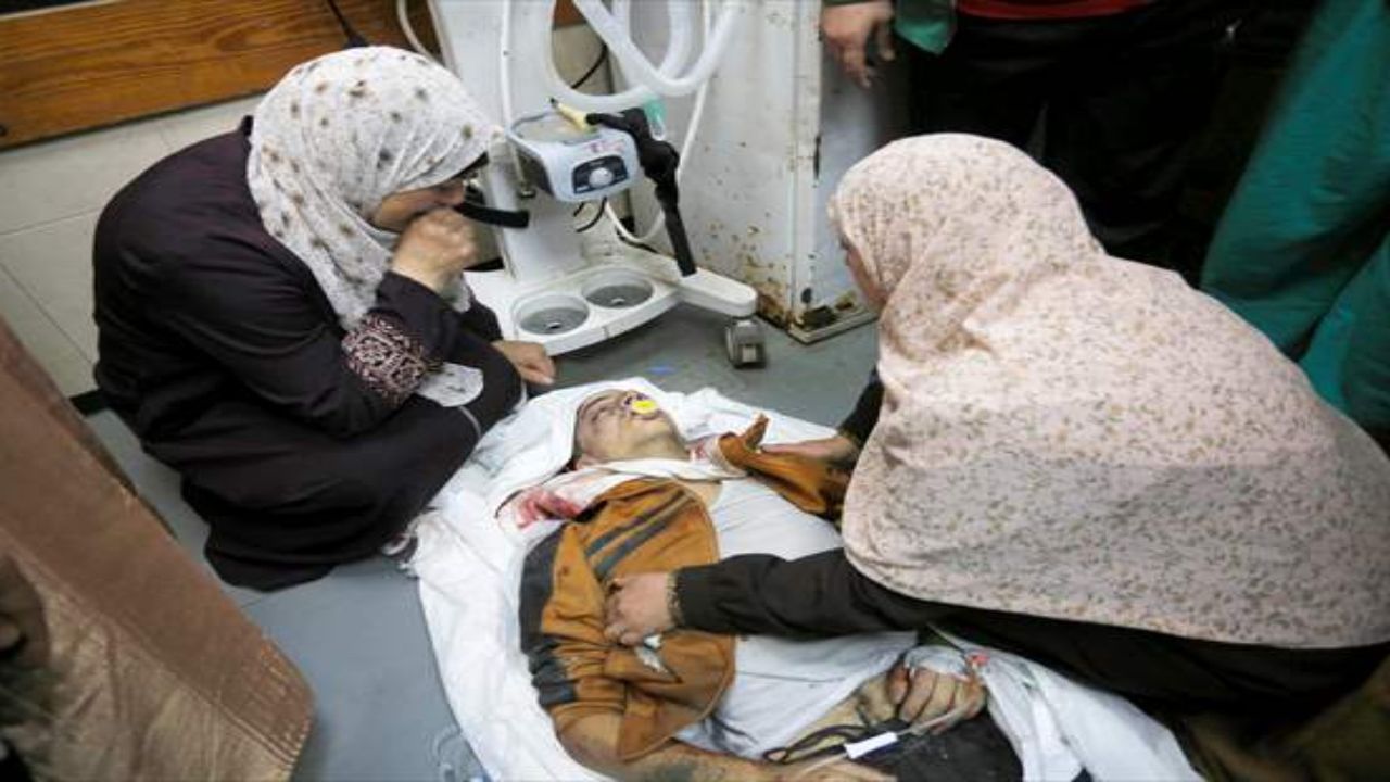 İsrail'in Gazze’deki hastaneye vahşet uyguluyor! 4 saat içinde boşaltmalarını istedi