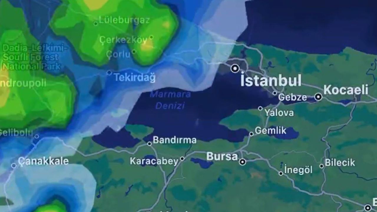 Marmara Bölgesi İçin Yağış ve Soğuma Uyarısı: İstanbul, Çanakkale, Sakarya, Kocaeli, Düzce... Bu Tarihlere Dikkat!