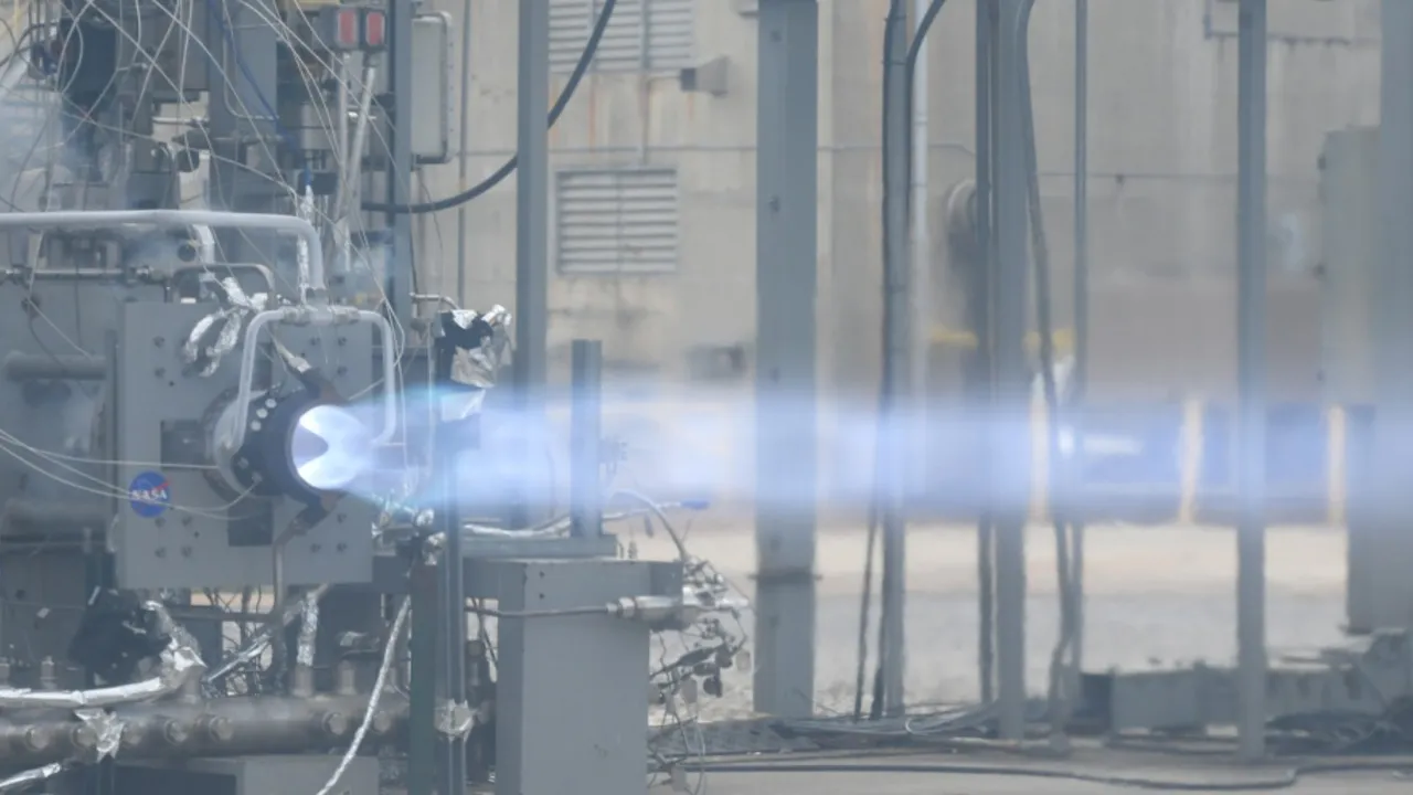 NASA 3D baskılı döner patlamalı roket motorunu test etti!