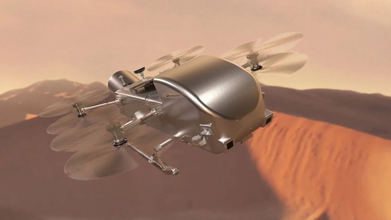 NASA, 800 milyon mil uzaktaki Titan’a helikopter şeklinde bir uzay aracı indirecek! 