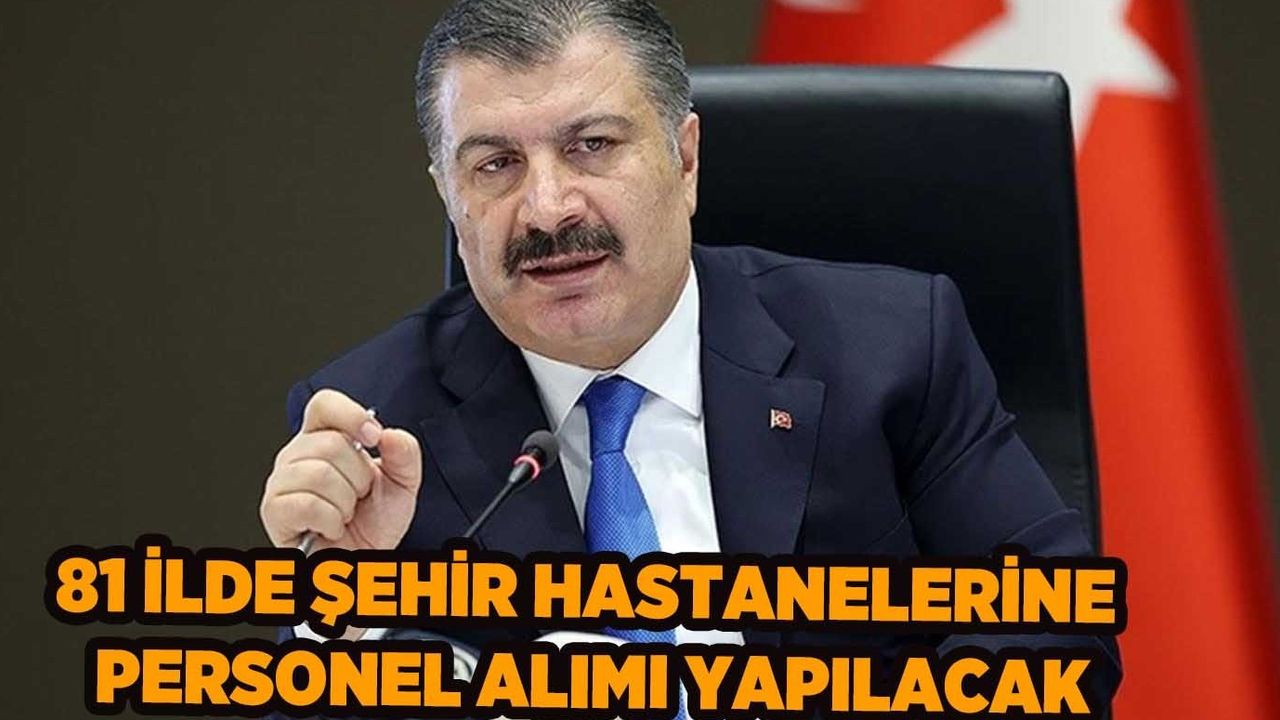 Resmi Gazete'de yayımlandı: Sağlık Bakanlığı 27 bin personel alımı yapacak! İşte alım yapılacak birimler ve kontenjan dağılımı