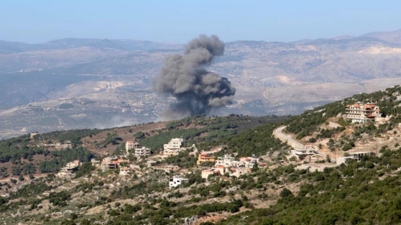 SON DAKİKA: İsrail Lübnan'a hava saldırısı düzenledi