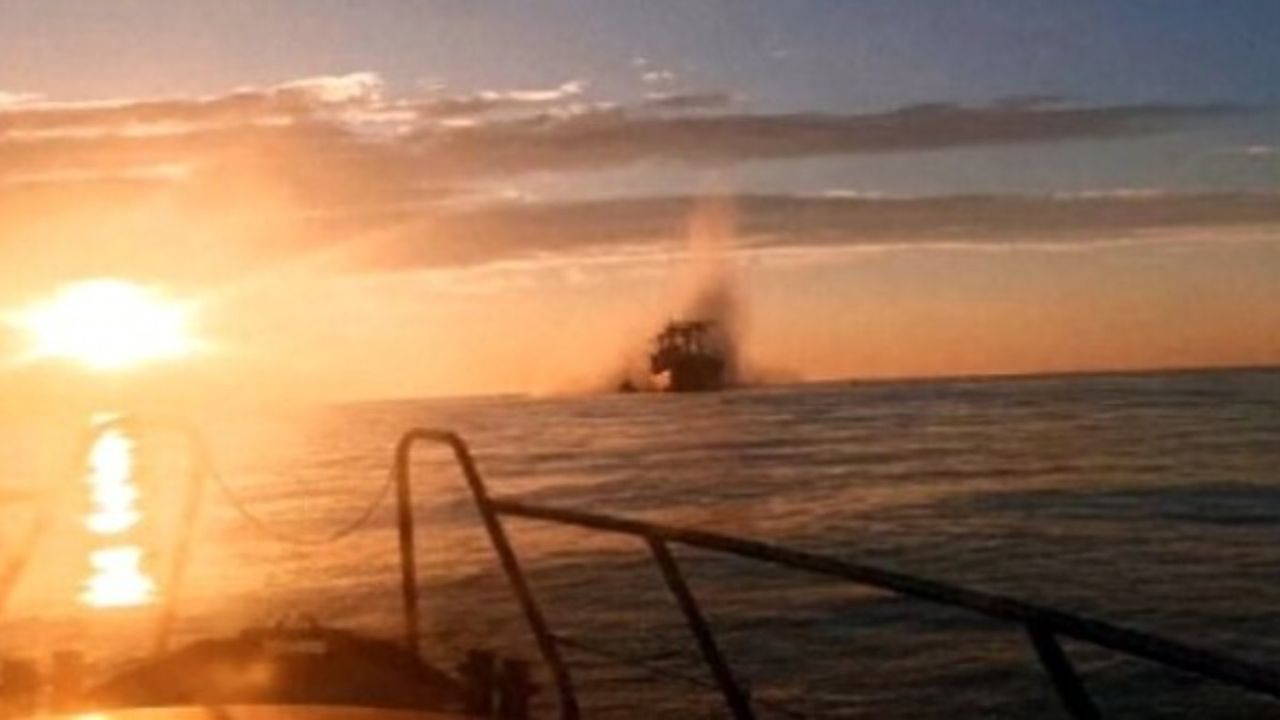 Tuna Nehri’nde mayın şoku: 4 türk denizci kurtarıldı!