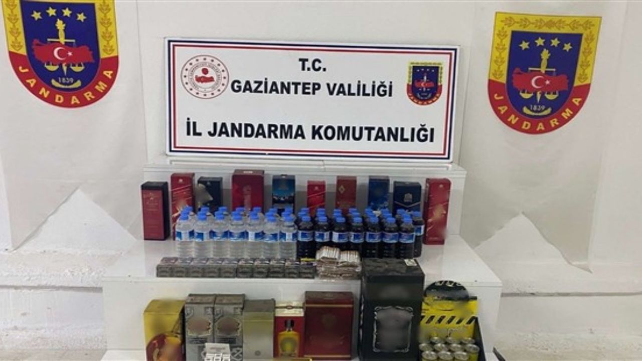 Yeni yıla girmeye saatlar kala Gaziantep'te 300 litre kaçak alkol ele geçirildi