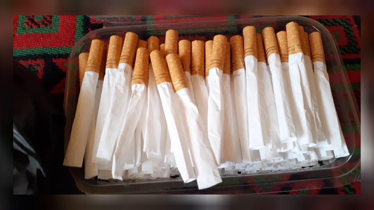 1 milyon 600 bin kaçak makaron ele geçirildi! 