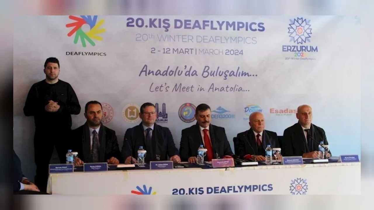 20. İşitme Engelliler Kış Olimpiyatları bu yıl Erzurum'da yapılacak! 