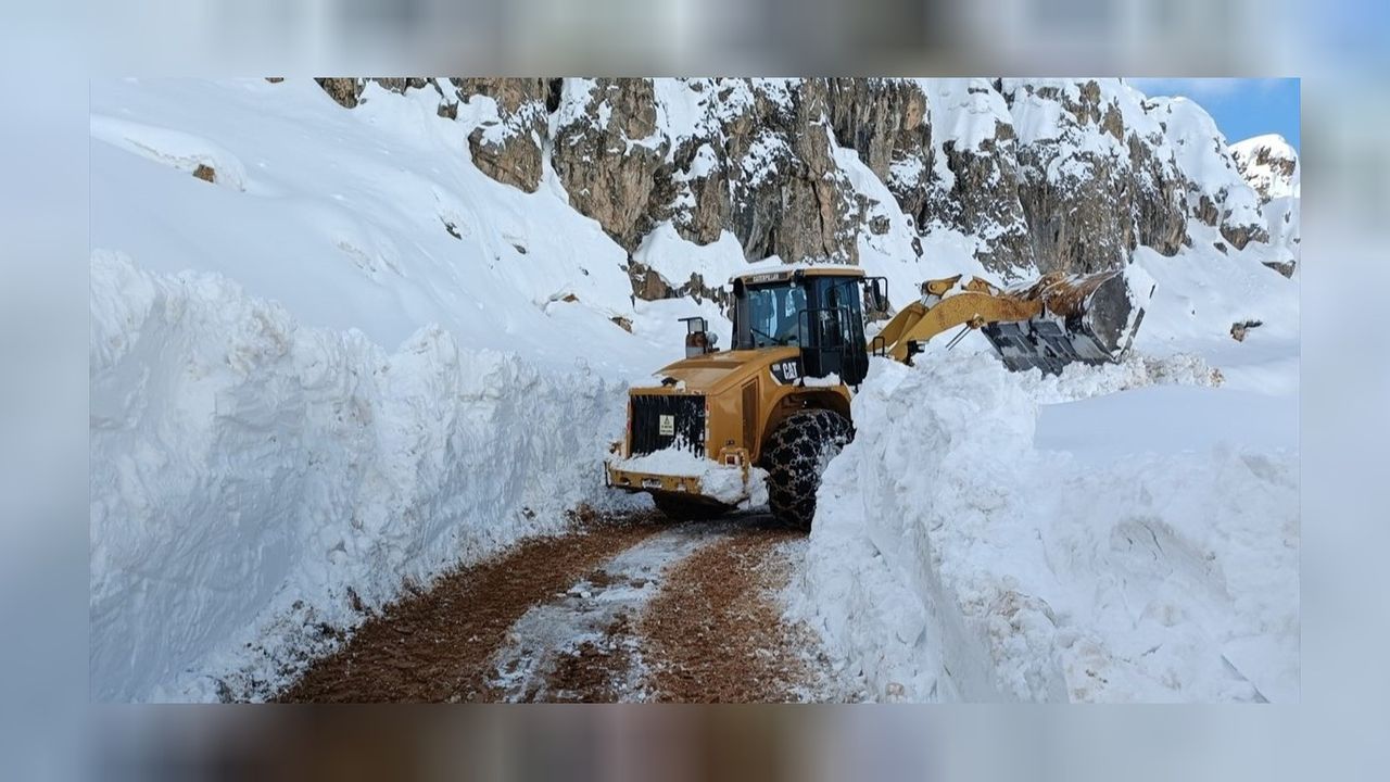 4 ilde 1444 yerleşim yerine ulaşılamıyor! 