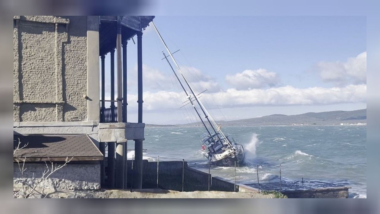 Balıkesir'deki poyrazın hızı 80 kilometreye ulaştı! 