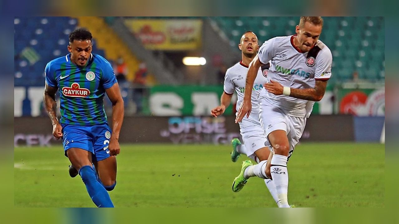 Çaykur Rizespor yarın Fatih Karagümrük ile deplasman maçına çıkacak! 