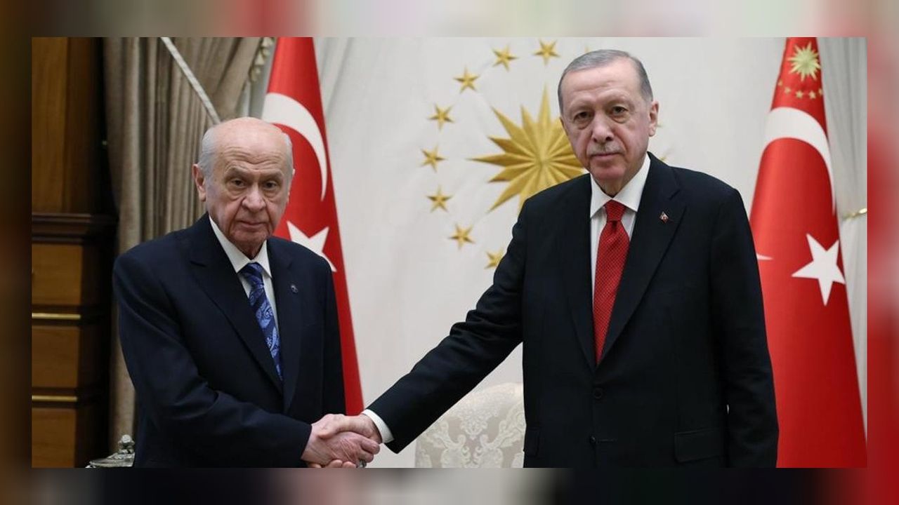 Cumhurbaşkanı Erdoğan ve Bahçeli görüşmesi az önce başladı! 