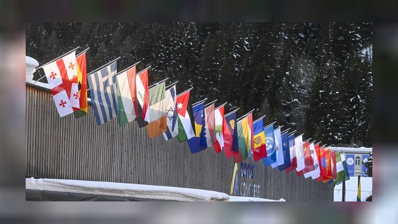 Davos'ta Dünya Ekonomik Forumu başladı! 