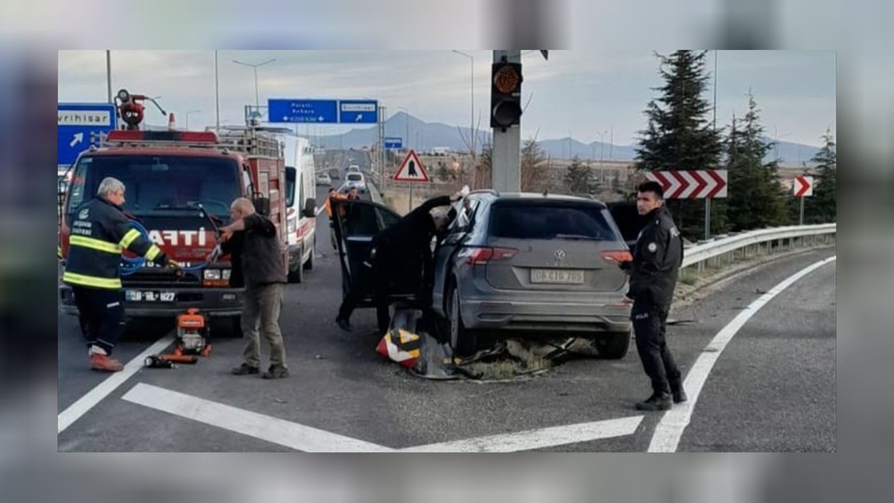 Eskişehir-Ankara kara yolunda feci kaza! 
