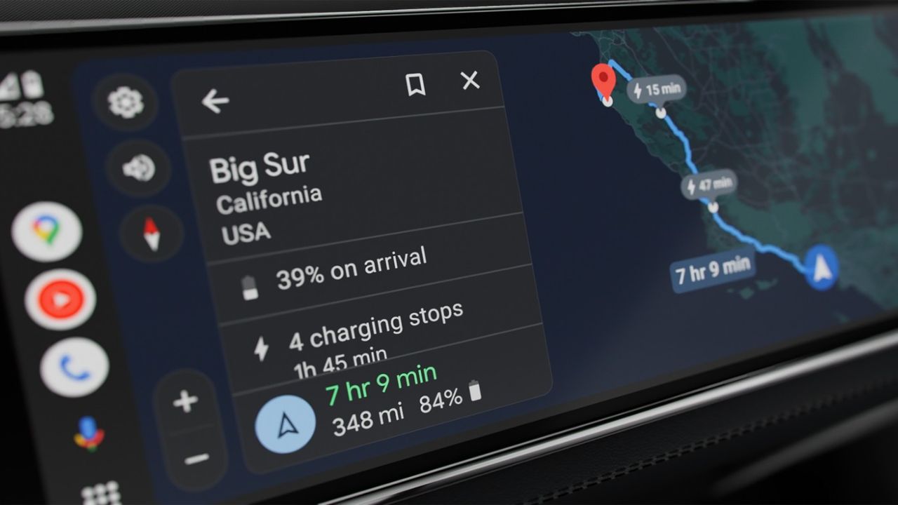 Google Haritalar, elektrikli araçlar için yeni özelliğini duyurdu!