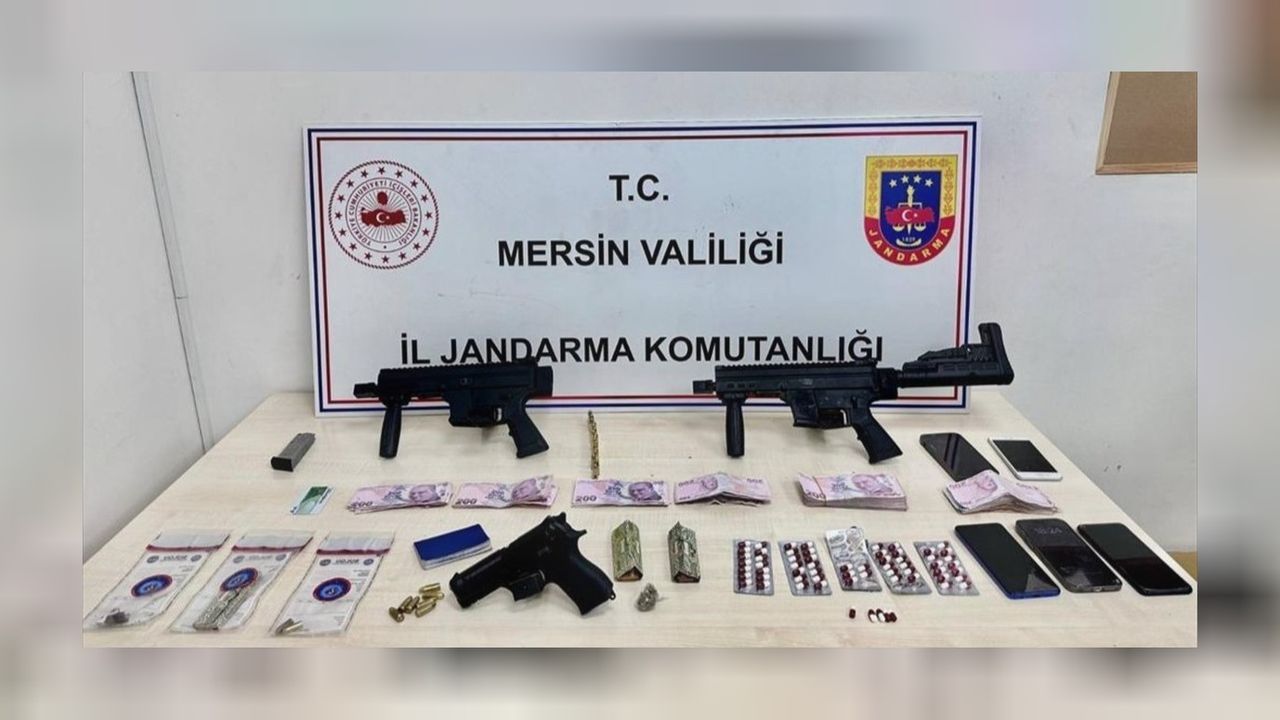 Mersin'de silah kaçakçılığı! 2 kişi tutuklandı