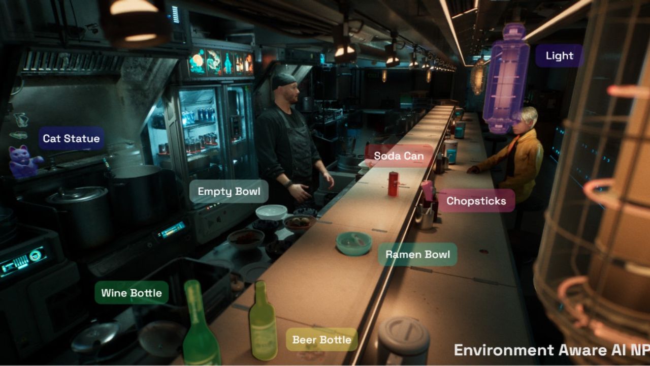 Oyunseverler yapay zekâ sayesinde oyunda karakterleriyle konuşabilecek!