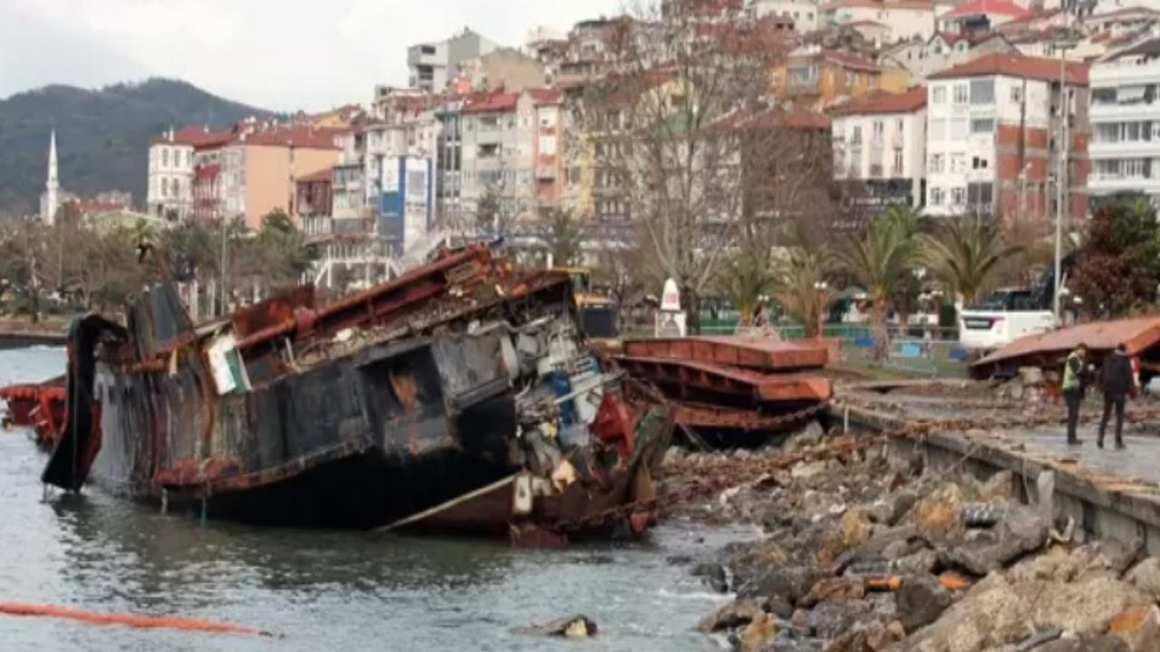 Zonguldak'ta 64 gün önce batan gemi mürettebatı son durumu paylaşıldı