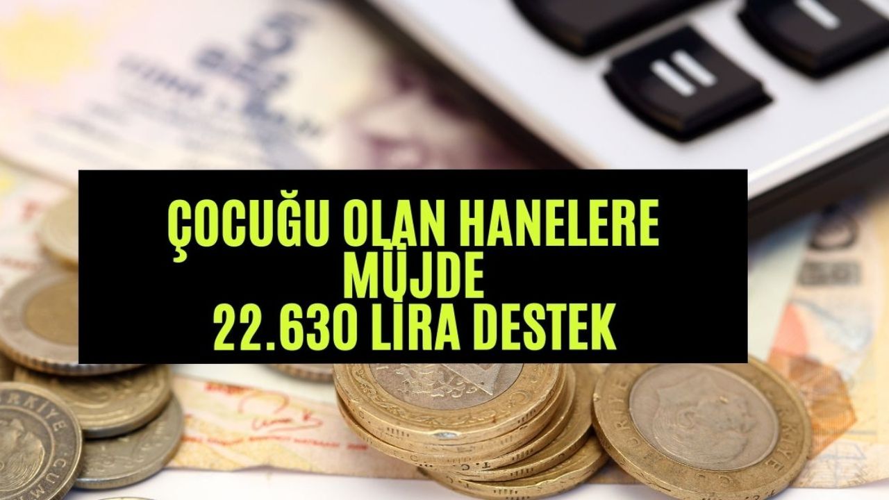 1-2 çocuğu olana 22.630 lira destek müjdesi! Bu kış hiç zor geçmeyecek